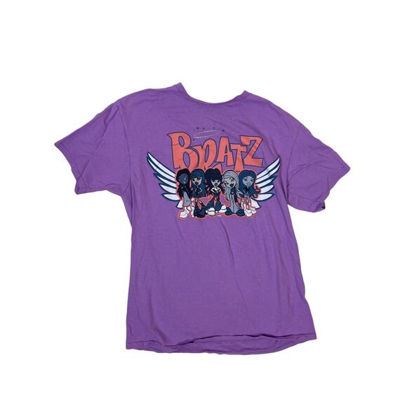 Bratz Dolls Purple T-Shirt Women’s Medium – Y2K Graphic Tee Retro 2000s Style - Picture 1 of 5